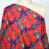Artlux ~ 'Lily - Navy' Luxury Cotton Lawn ~ Made in Italy
